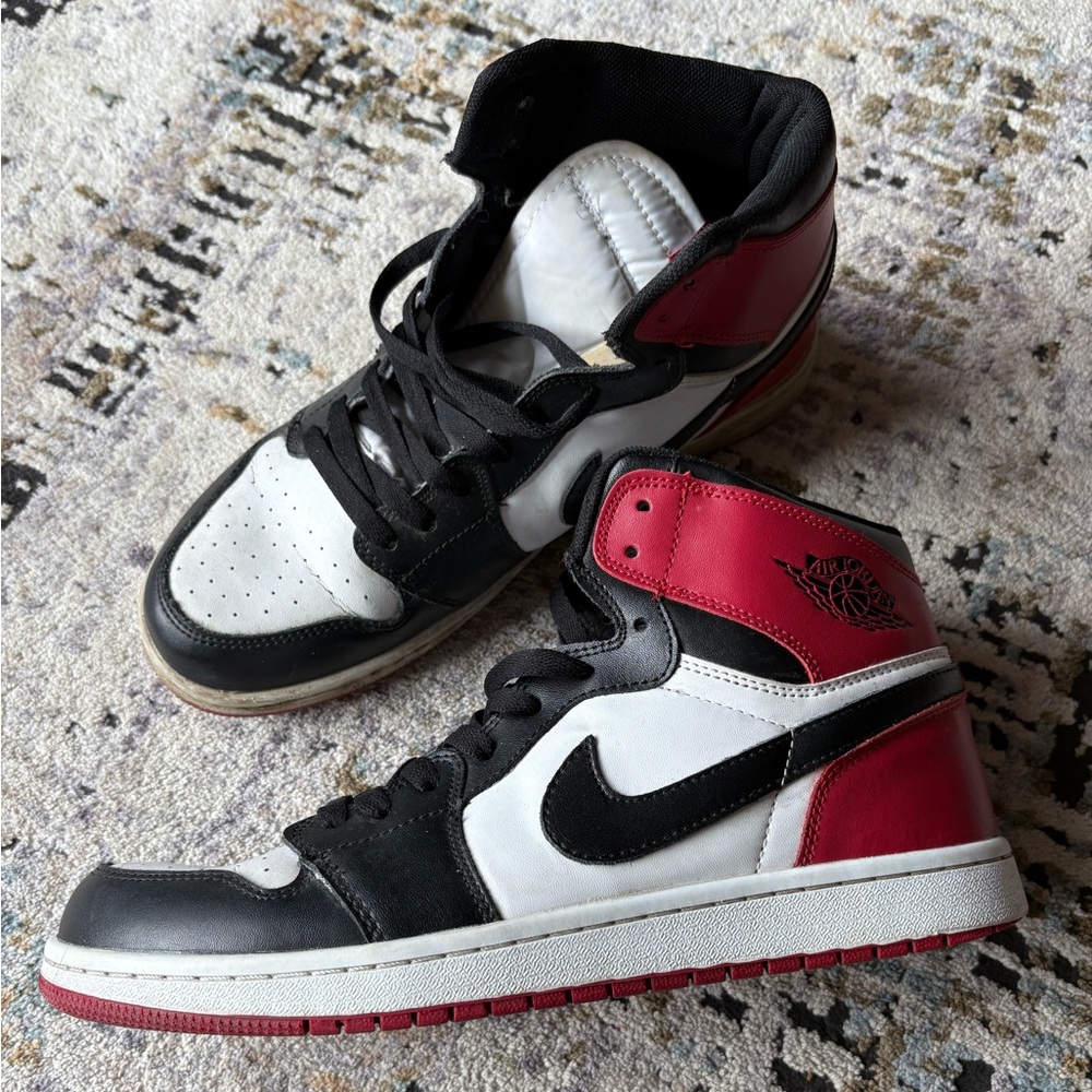 Red And Black High Tops